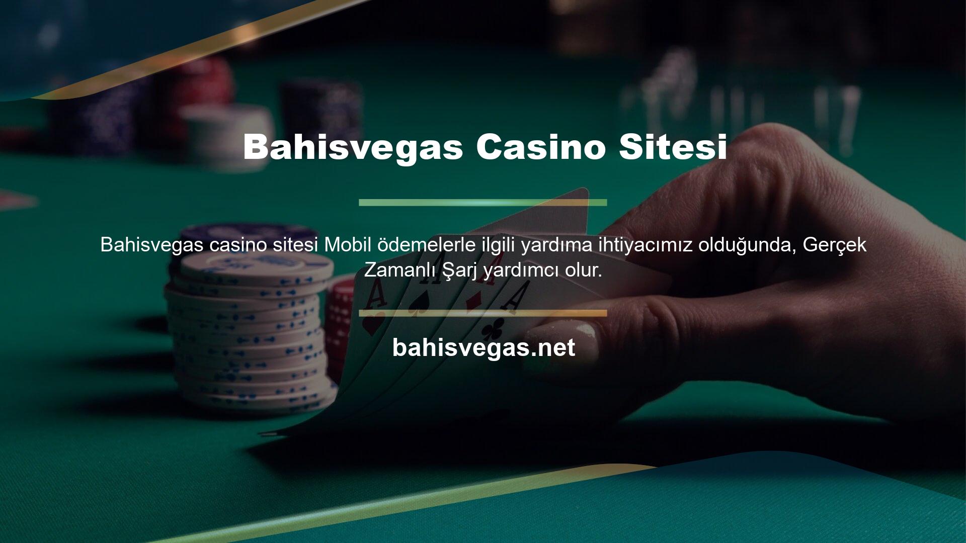 Bahisvegas Casino Sitesi